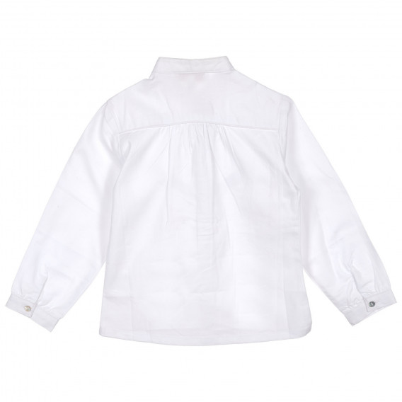 Βρεφικό πουκάμισο για κορίτσια - λευκό Neck & Neck 220447 4