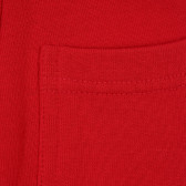 Βαμβακερό παντελόνι, κόκκινο Benetton 221012 3