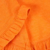 Σορτς με βολάν για μωρό, πορτοκαλί Benetton 221531 3