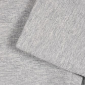 Κοντό κολάν με κεντητό λογότυπο μάρκας, σε γκρι χρώμα Benetton 221547 3