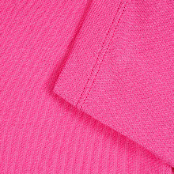 Βαμβακερό κολάν με μήκος 7/8 για ένα μωρό, ροζ Benetton 221590 3