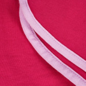 Βαμβακερό σορτς με ανοιχτό ροζ άκρο Benetton 221690 3