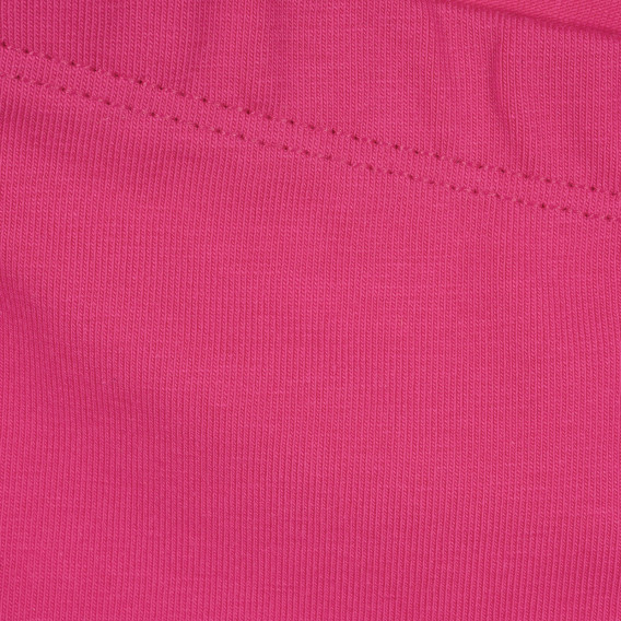 Βαμβακερό κολάν με λογότυπο μάρκας, ροζ Benetton 221745 2