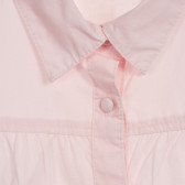 Βαμβακερό πουκάμισο, ανοιχτό ροζ Benetton 221831 2