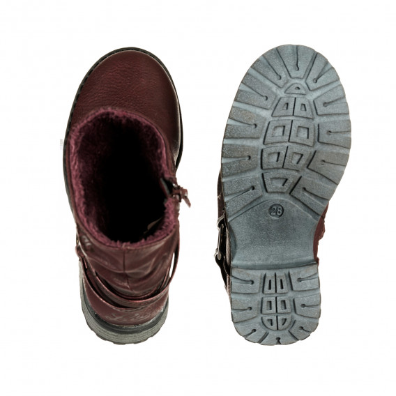 Μπότες με μαλακή επένδυση και διακοσμητικές αγκράφες Lico 222141 2
