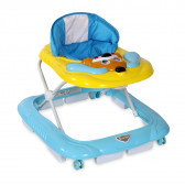 Baby walker κουτάβι με Eurobase, μπλε Lorelli 222800 