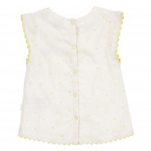 Βαμβακερό φόρεμα σε λευκό χρώμα για κοριτσάκι Tape a l'oeil 223121 8