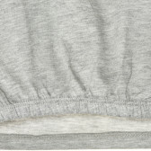 Μακρυμάνικη μπλούζα με την επιγραφή Κορίτσι, γκρι KIABI 223231 3