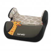 Κάθισμα αυτοκινήτου Topo Giraffe σκούρο μπεζ 15-36 κιλά Lorelli 223727 