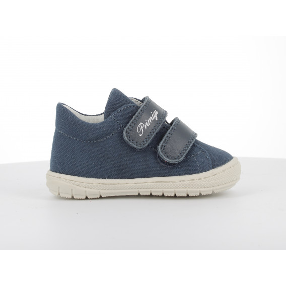 Υφασμάτινα πάνινα παπούτσια για ένα μωρό, μπλε PRIMIGI 224073 2