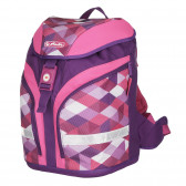 Ροζ και μοβ σακίδιο με τσάντα και μολύβι, για κορίτσι Herlitz 224113 5