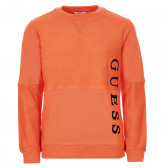 Βαμβακερό μπλουζάκι, πορτοκαλί Guess 224345 