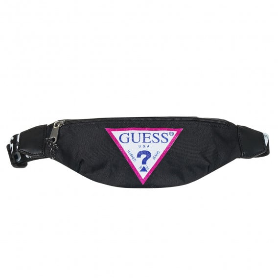 Τσάντα μέσης για κορίτσι, μαύρο Guess 224371 