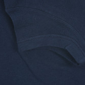 Βαμβακερό μπλουζάκι με το λογότυπο της μάρκας, σκούρο μπλε Benetton 224626 3