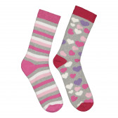 Σετ τριών ζευγαριών κάλτσες για κορίτσια πολύχρωμα Z Generation 225724 6