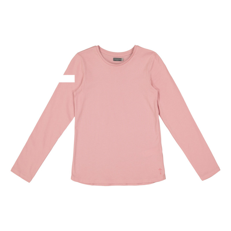Μακρυμάνικη μπλούζα για ροζ κορίτσι  226038