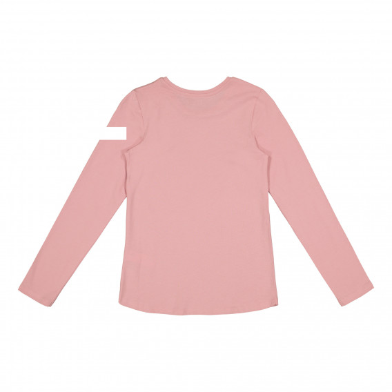 Μακρυμάνικη μπλούζα για ροζ κορίτσι Canada House 226039 3
