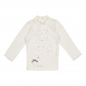 Μπλούζα με τύπωμα με εικόνες για μωρά ( κορίτσια ), λευκή Chicco 226469 