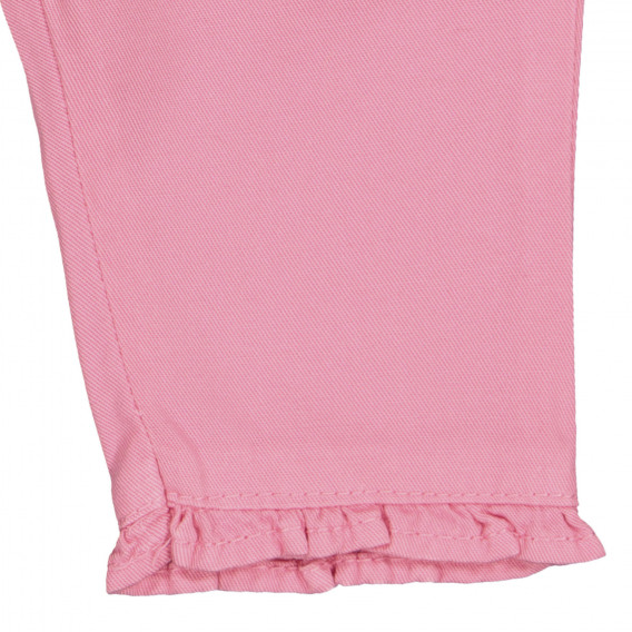 Βρεφικό παντελόνι για κορίτσια, ροζ χρώματος Benetton 226721 2