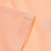 Πορτοκαλί βαμβακερή μπλούζα για κοριτσάκι Tape a l'oeil 227795 3