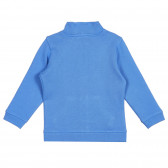 Βρεφικό φούτερ με το λογότυπο της μάρκας, γαλάζιο Benetton 228032 4