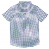 Βαμβακερό, καρό πουκάμισο με κοντά μανίκια, πολύχρωμο Benetton 228269 4