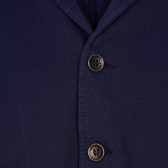 Βαμβακερό μπουφάν με κουκούλα, σκούρο μπλε Sisley 229070 2
