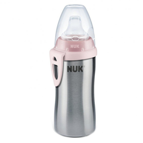 Thermo Active ροζ μπουκάλι, 215 ml. NUK 229740 