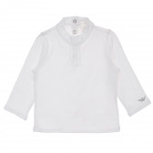 Βαμβακερή μπλούζα Armani με κουμπί τικ για ένα κορίτσι Armani 230266 