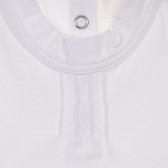 Βαμβακερή μπλούζα Armani με κουμπί τικ για ένα κορίτσι Armani 230267 2