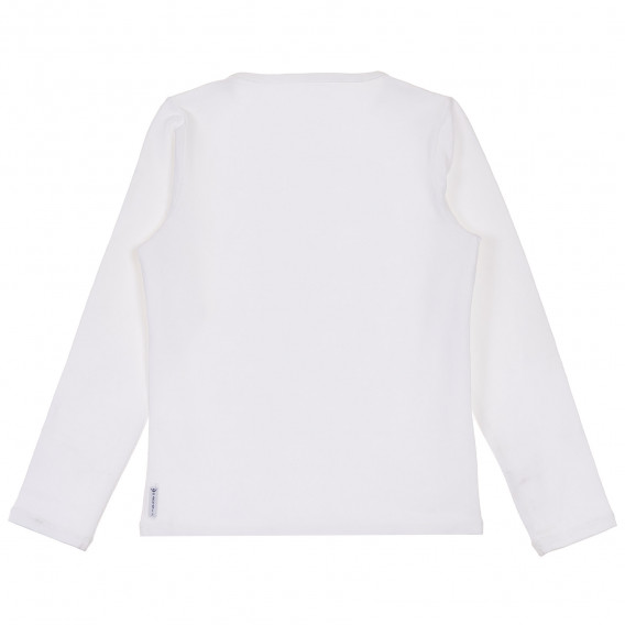 Βαμβακερή μπλούζα Armani, με όμορφα τυπωμένα σχέδια, για κορίτσι Armani 230285 4