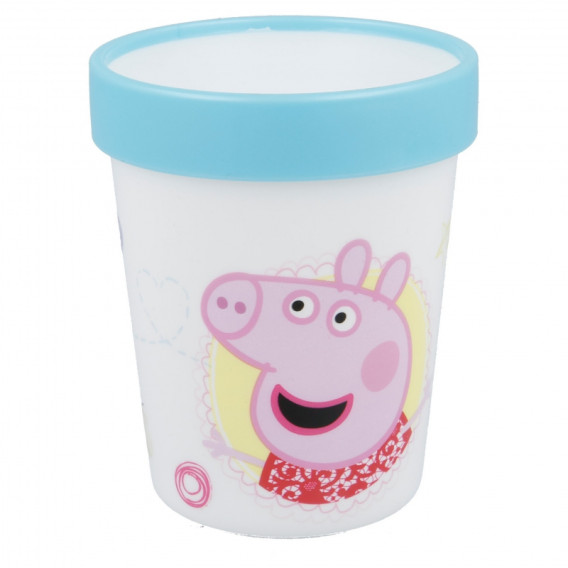 Δίχρωμο πλαστικό κύπελλο Peppa Pig, 250 ml Peppa pig 230356 