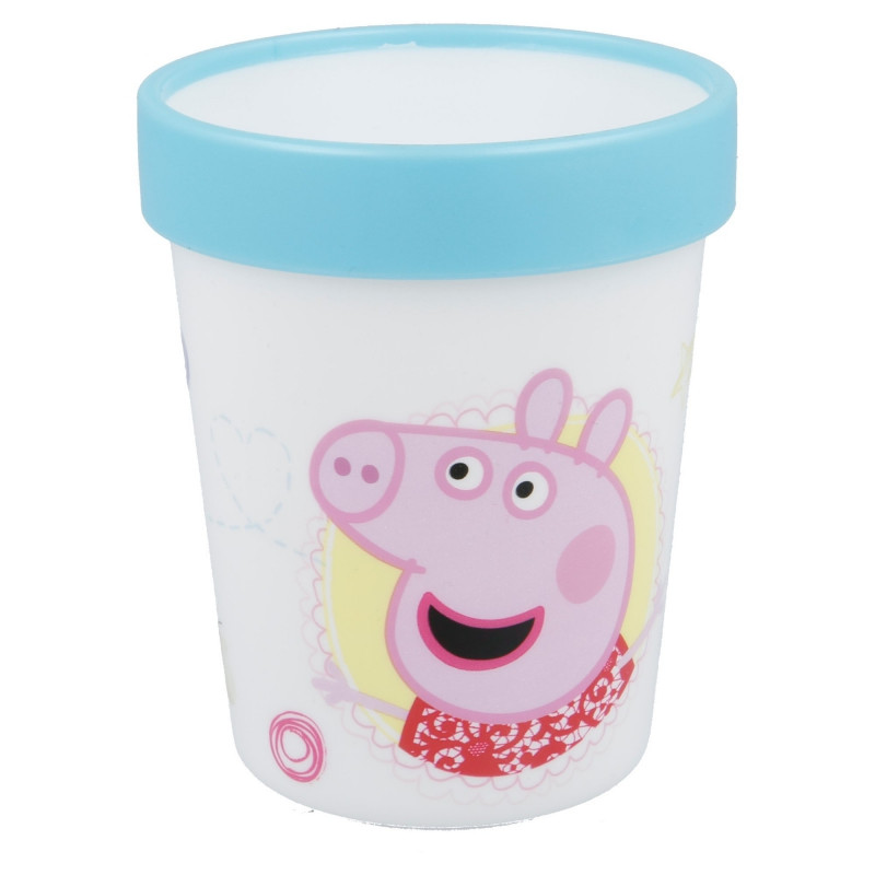 Δίχρωμο πλαστικό κύπελλο Peppa Pig, 250 ml  230356