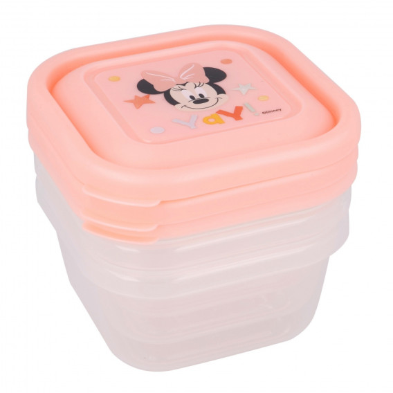 Σετ 3 τεμ. κουτιά φαγητού για ένα κορίτσι, Minnie Mouse Minnie Mouse 230465 2