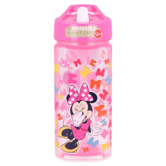 Παιδικό μπουκάλι τετράγωνο Minnie Mouse, 530 ml Minnie Mouse 230547 2