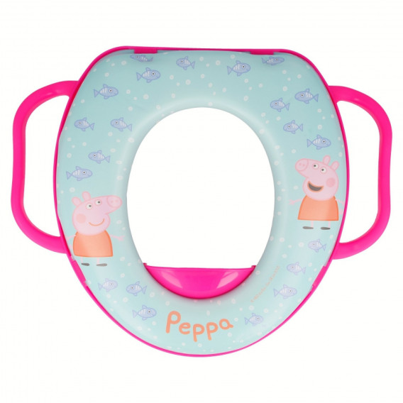 Μίνι κάθισμα WC για παιδιά, με εικόνα Peppa Pig, χρώμα: Ροζ Peppa pig 230665 3