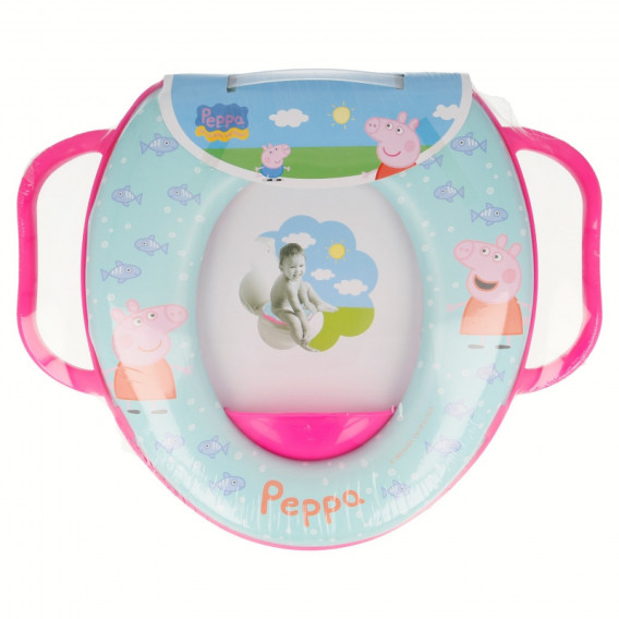 Μίνι κάθισμα WC για παιδιά, με εικόνα Peppa Pig, χρώμα: Ροζ Peppa pig 230666 