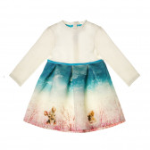Φόρεμα με μακριά μανίκια και σχέδιο ελάφι για μωρά Chicco 230811 