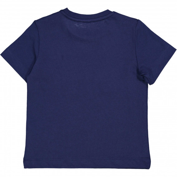 Βαμβακερό μπλουζάκι με το λογότυπο της μάρκας για μωρά, σε σκούρο μπλε χρώμα Rifle 230933 2