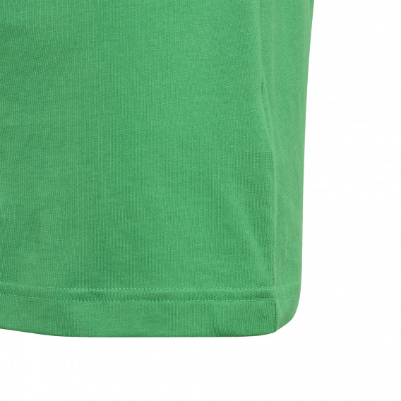 Graphic Tee βαμβακερό μπλουζάκι, πράσινο Adidas 231017 4
