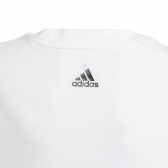 Essentials βαμβακερό μπλουζάκι, λευκό Adidas 231090 3