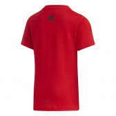 Μπλουζάκι με το λογότυπο της μάρκας, κόκκινο Adidas 231134 2