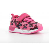 Πάνινα παπούτσια με τύπωμα πεταλούδας, ροζ PRIMIGI 231200 