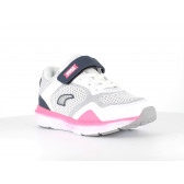 Πάνινα παπούτσια με ροζ τόνους, λευκό PRIMIGI 231221 