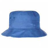 Βαμβακερό μπλε καπέλο για αγόρι Benetton 231751 