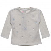 Μακρυμάνικη μπλούζα για μωρά με στρας Chicco 232224 