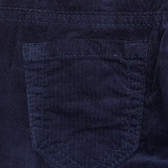 Βαμβακερό τζιν παντελόνι για μωρό, σε σκούρο μπλε χρώμα Benetton 232254 3