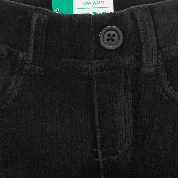 Παντελόνι τζιν μωρού, μαύρο Benetton 232355 2