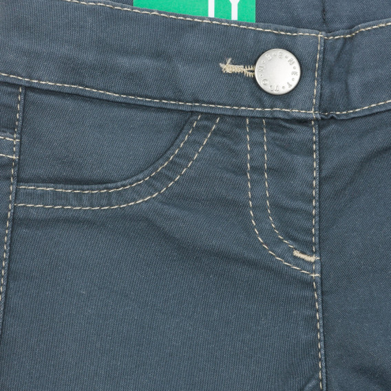 Παντελόνι με πινελιές μπεζ για μωρά, σκούρο γκρι Benetton 232405 2