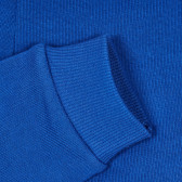 Βαμβακερό παντελόνι με το λογότυπο της μάρκας για μωρό, μπλε Benetton 232514 3